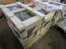 PALLET CONTAINING 3 X ELECTRIC MOTORS 1@15KW, 2@7.5KW. . SOURCED FROM A LARGE MANUFACTURING COMPANY