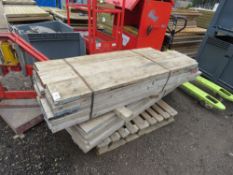 2 X BUNDLES OF SCAFFOLD BOARDS/OFFCUTS.