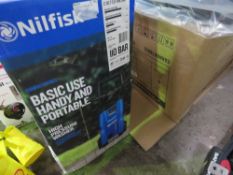 NILFISK PRESSURE WASHER IN BOX.