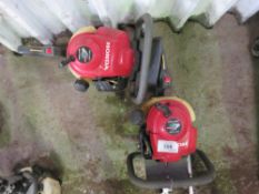 2 X HONDA 4 STROKE HEDGE CUTTERS PLUS A DRIVE HEAD. DIRECT FROM LOCAL COMPANY AS PART OF THEIR ONGOI