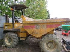 BARFORD SX6000 6 TONNE DUMPER YEAR 2003. SN:SEPA0019. WHEN TESTED WAS SEEN TO RUN, DRIVE, STEER AND