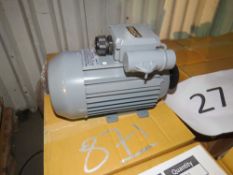 PALLET CONTAINING 21 X 0.25KW ELECTRIC MOTORS. 230 VOLT POWERED. BOXED/PACKAGED. BELIEVED TO BE NE