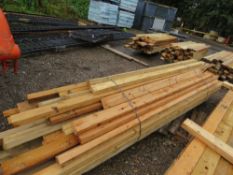 LARGE PACK OF APPROXIMATELY 56 PIECES OF PRE USED DENAILED 4X2 TIMBER 2M-3.6M LENGTHS APPROX.