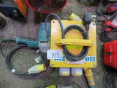 110VOLT NUT GUN PLUS TRANSFORMER.