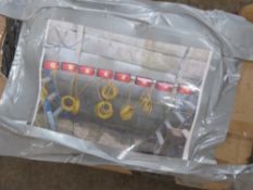 SET OF 8 X FESTOON SCAFFOLD LIGHTS.