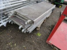 PALLET OF 5 X SCAFFOLD TOWER BOARDS.