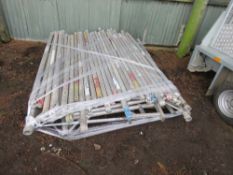 QUANTITY OF SCAFFOLD POLES AND FRAMES.