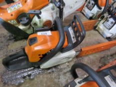 STIHL MS171 14" PETROL CHAINSAW. DIRECT FROM LOCAL COMPANY AS PART OF THEIR ONGOING FLEET MANAGEMENT