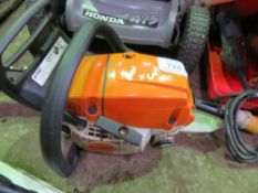 STIHL MS261 PETROL ENGINED CHAINSAW.