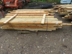 LARGE PACK OF APPROXIMATELY 56 PIECES OF PRE USED DENAILED 4X2 TIMBER 2M-3.6M LENGTHS APPROX.