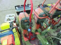 HILTI TE3000AVR HEAVY BREAKER ON TROLLEY. WHEN TESTED WAS SEEN TO RUN AND VIBRATE.