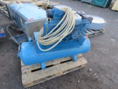 ERP HONDA ENGINE COMPRESSOR WITH HOSE. WHEN TESTED WAS SEEN TO RUN AND BUILT UP AIR.