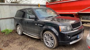 RANGE ROVER SPORT REG: EU12 KZH (PRIVATE PLATE JUST REMOVED). DIRECT FROM LOCAL COMPANY, BEING DIREC