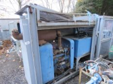 DETROIT DIESEL ENGINED POWER PACK ON SKID FRAME. DIRECT EX LOCAL BOAT YARD.