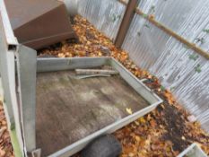 SMALL SIZED TRAILER FOR MOWER ETC. BED SIZE 6FT X 4FT APPROX.