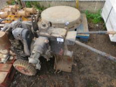 DIESEL ENGINED 2" WATER PUMP, ELECTRIC START.