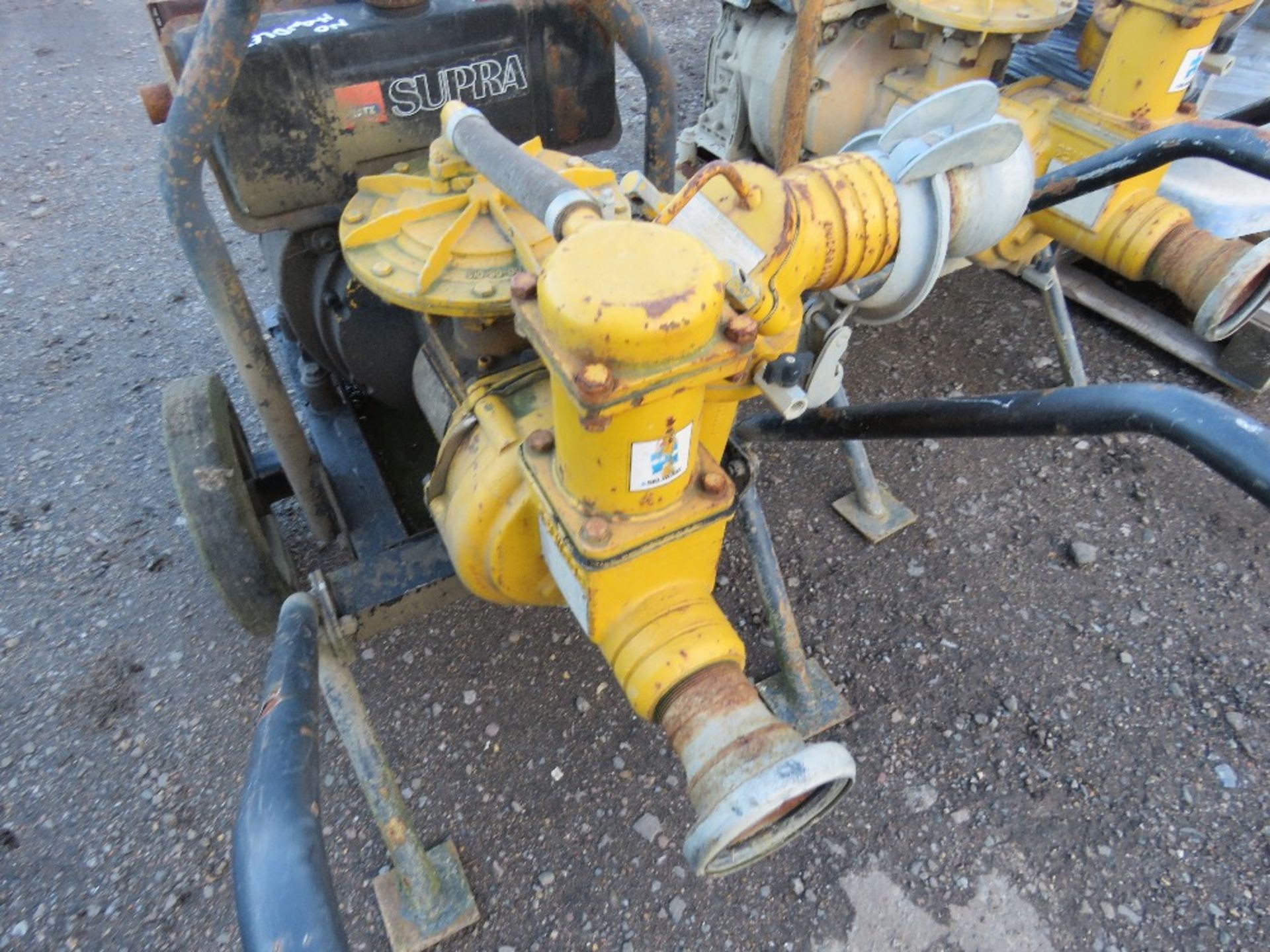 SELWOOD 3" WATER PUMP WITH HATZ ENGINE. NO HANDLE. - Image 3 of 4