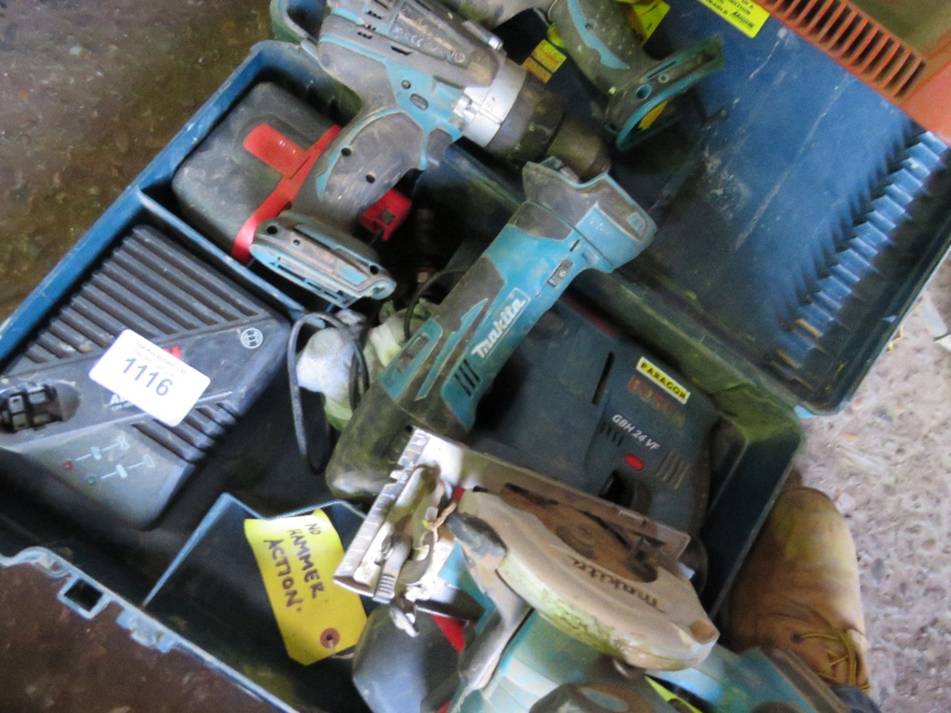 QUANTITY OF SCRAP POWER TOOLS.