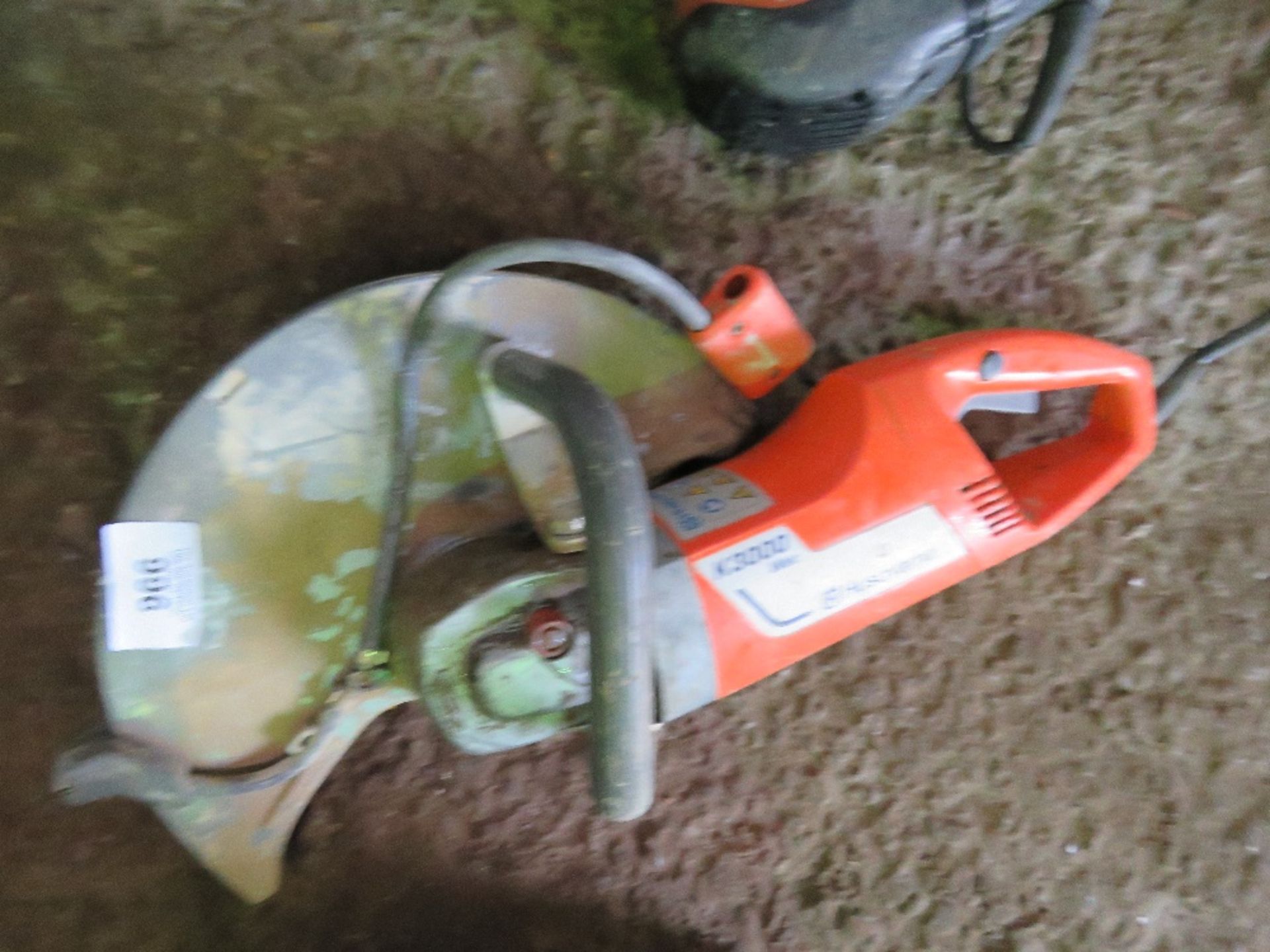 HUSQVARNA K300 WET CUT 110VOLT SAW, CONDITION UNKNOWN.