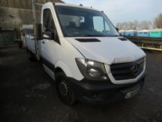 MERCEDES SPRINTER DROP SIDE TRUCK REG: LO65 KDJ.