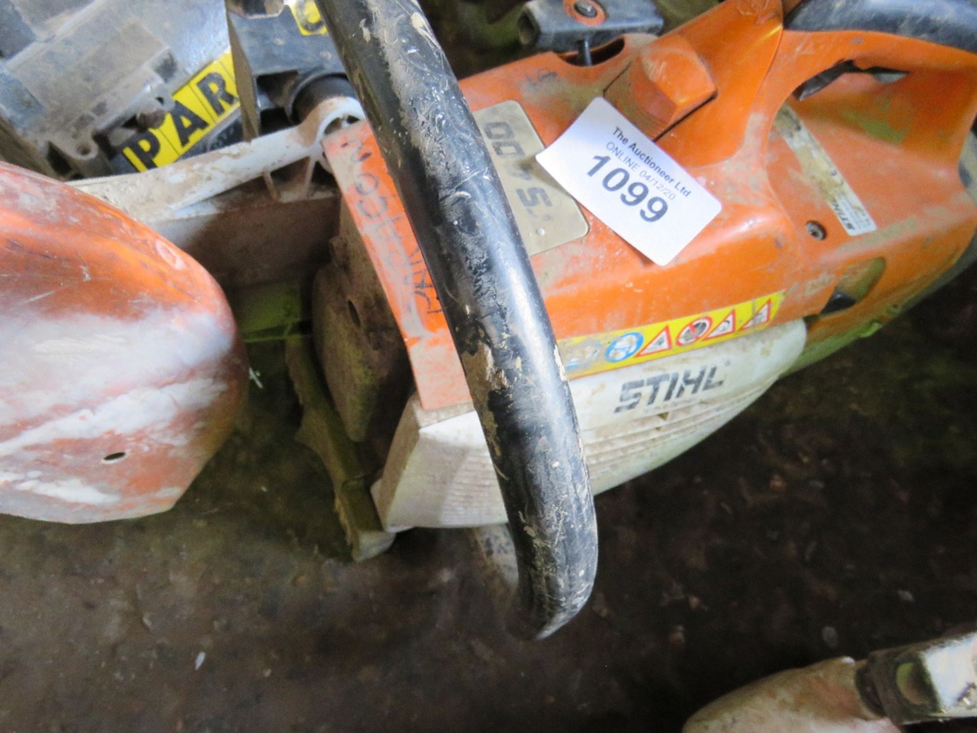 STIHL TS400 PETROL SAW. CONDITION UNKNOWN.