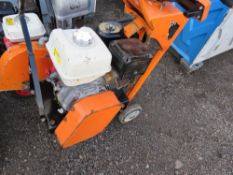 CLIPPER PETROL ENGINED FLOOR SAW. NO RECOIL STRING, THEREFORE UNTESTED.