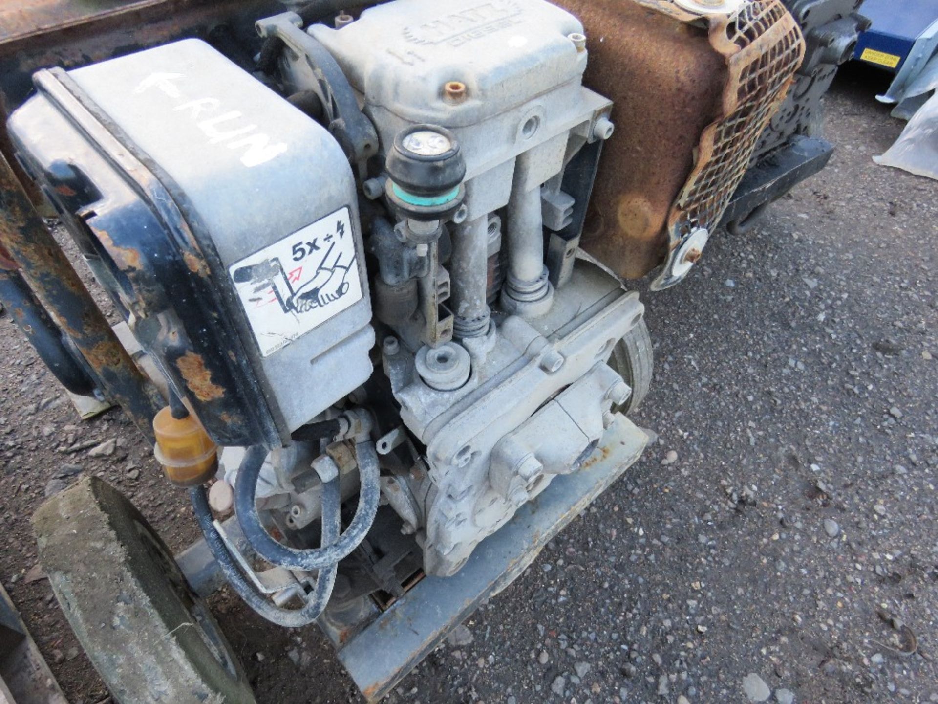 SELWOOD 3" WATER PUMP WITH HATZ ENGINE. SOLD WITH A HANDLE. - Image 4 of 4