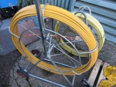 LARGE SIZED CABLE RODDING REEL. SOURCED FROM LOCAL DEPOT CLEARANCE DUE TO A CHANGE IN POLICY.