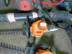 STIHL PETROL ENGINED HEDGE CUTTER.