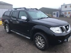 NISSAN NAVARA V6 OUTLAW DOUBLE CAB PICKUP REG: BU13 AOO.