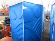 PORTABLE TOILET CUBICLE, IDEAL FOR CHANGING ROOM OR SHOWER ETC