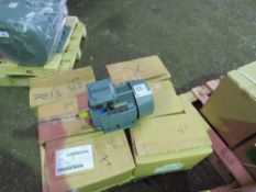 PALLET CONTAINING 7X 1.5KW RATED ELECTRIC MOTORS. SOURCED FROM A LARGE MANUFACTURING COMPANY AS PART