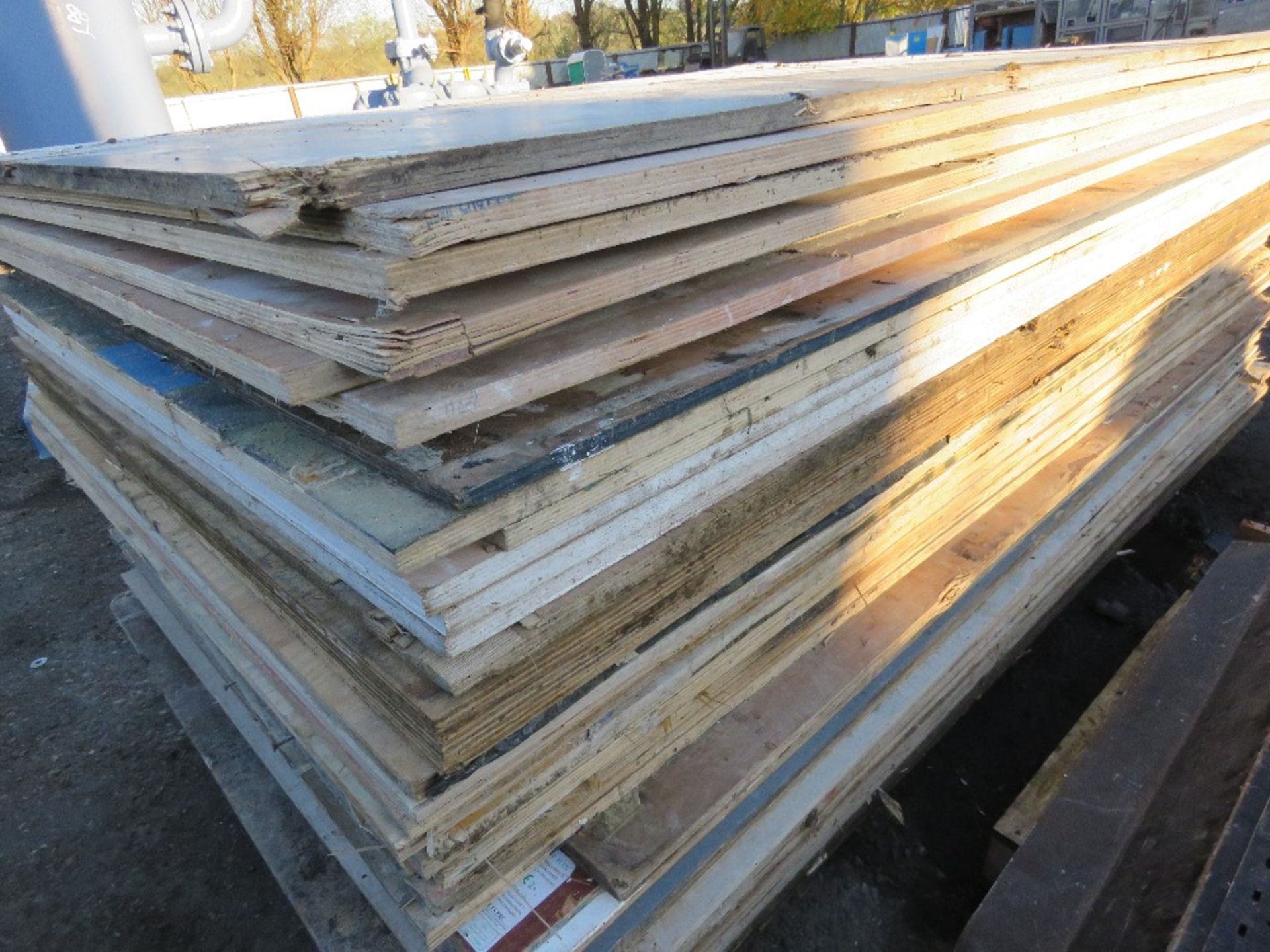 APPROX 50 X PRE USED PLYWOOD SHEETS. - Image 2 of 3