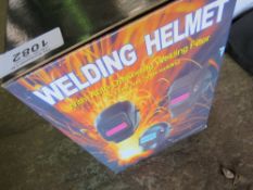 AUTO DARKEN WELDING MASK.