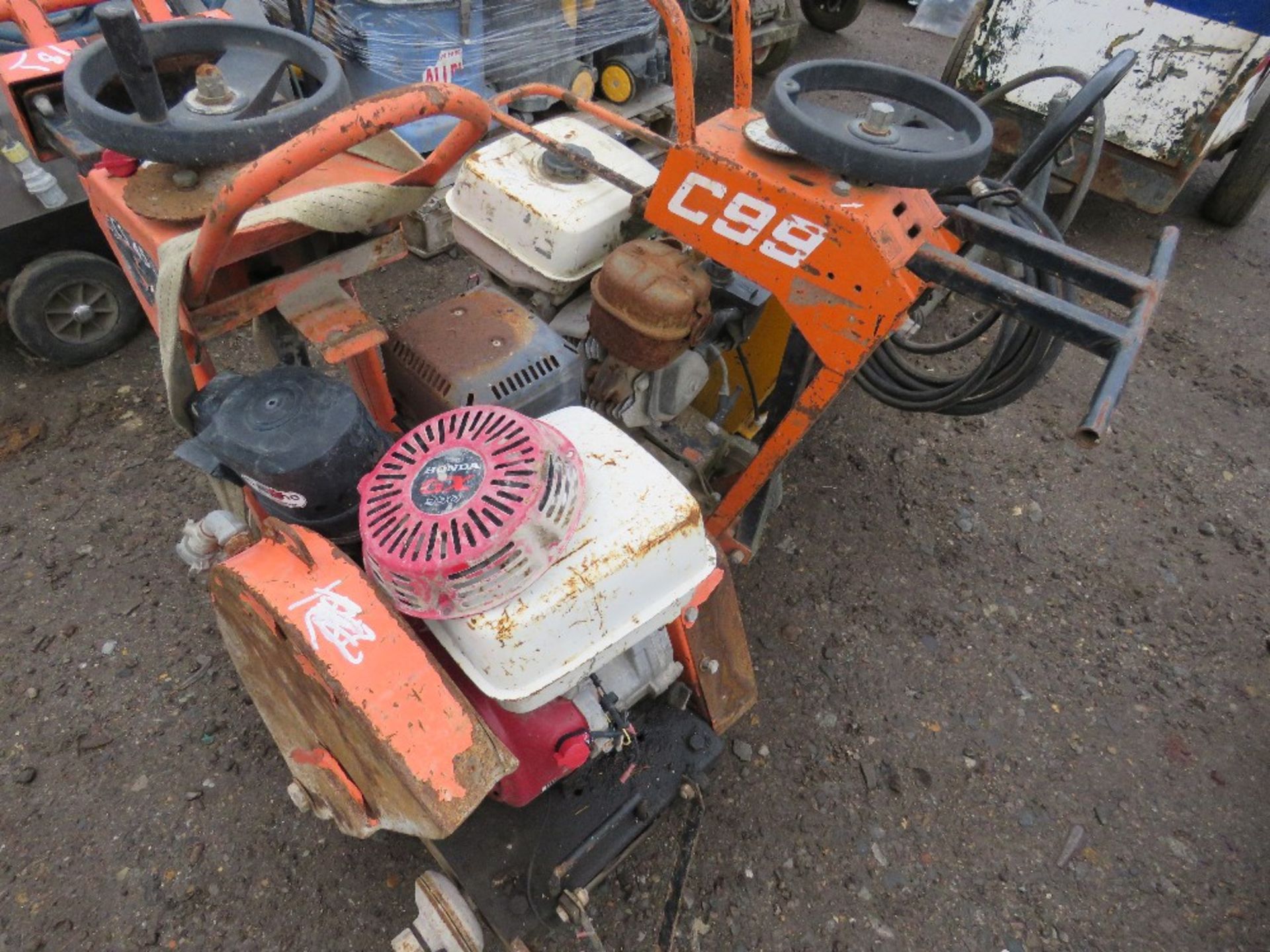 2 X CLIPPER FLOOR SAWS FOR SPARES/REPAIR.