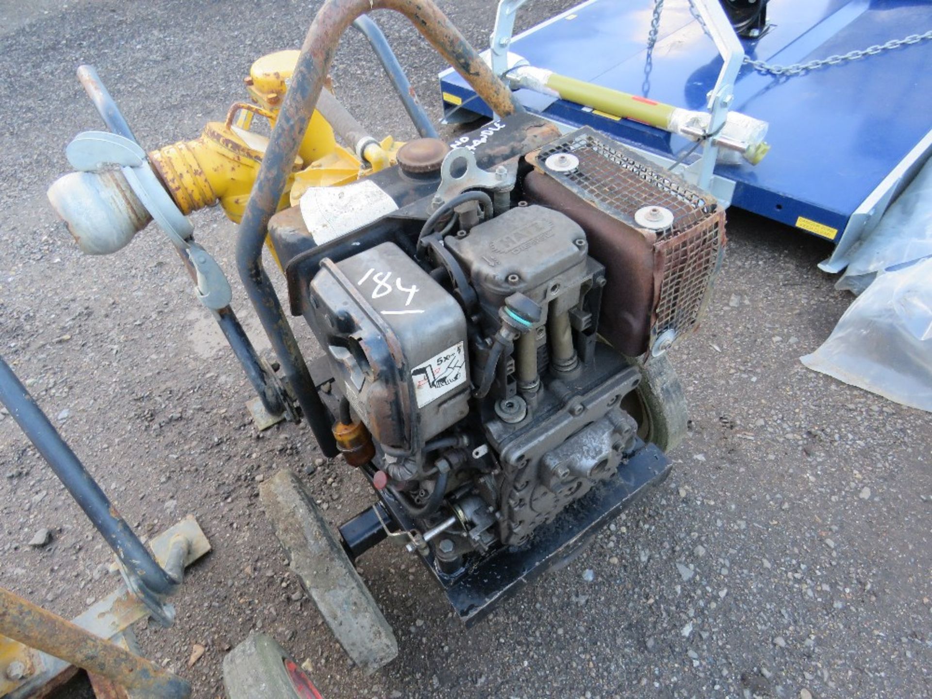 SELWOOD 3" WATER PUMP WITH HATZ ENGINE. NO HANDLE.