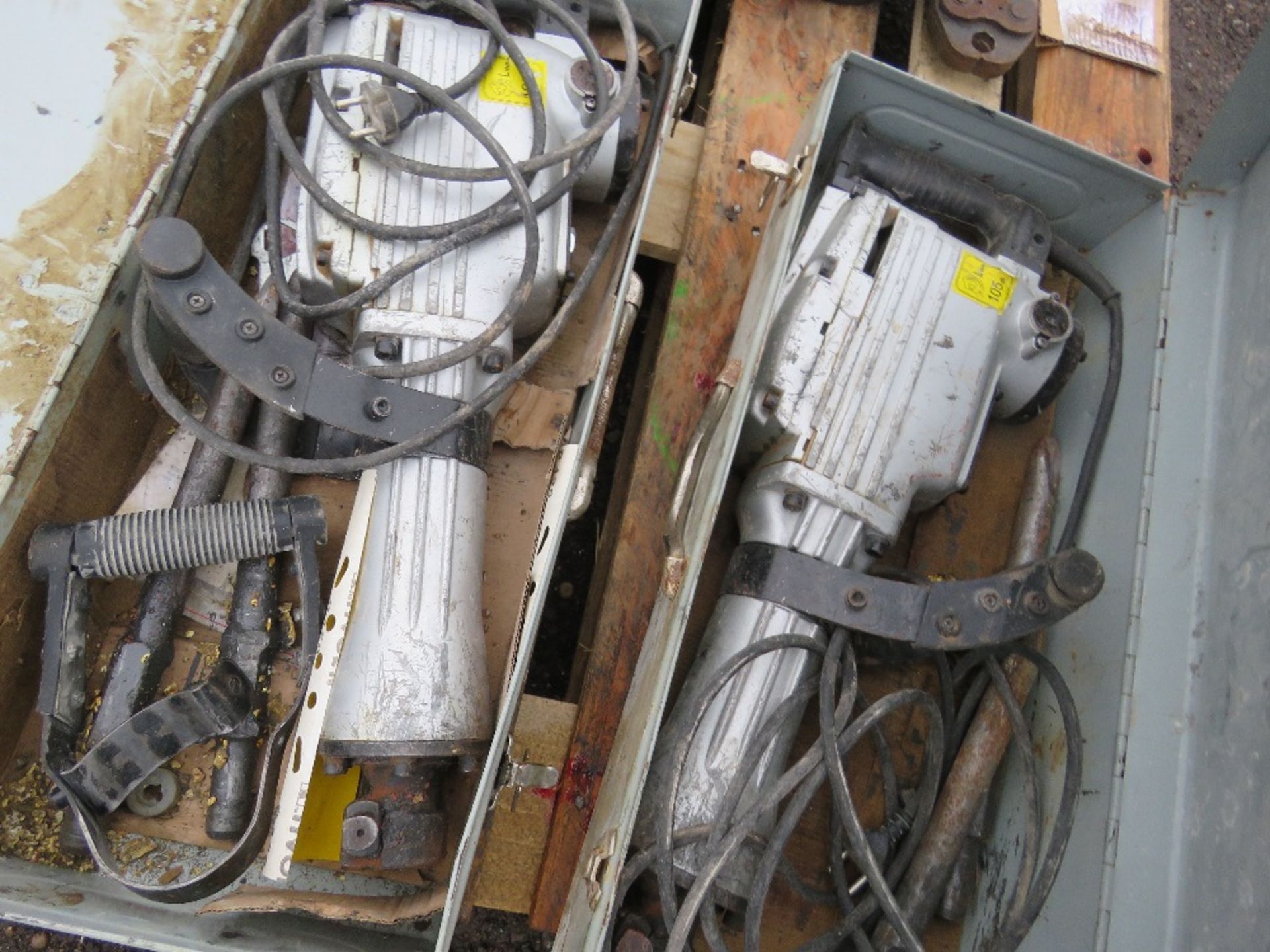 2 X HEAVY DUTY BREAKER DRILLS IN BOXES, CONDITION UNKNOWN. - Image 2 of 2