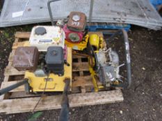 COMPACTION PLATE PLUS 2 OTHERS FOR SPARES.