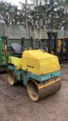 AMMANN AV12 DOUBLE DRUM ROLLER, YEAR 2004. 1478 REC HOURS.