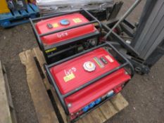 2 X PETROL ENGINED GENERATORS. DESCRIBED AS BEING A "LAZY ASSET".