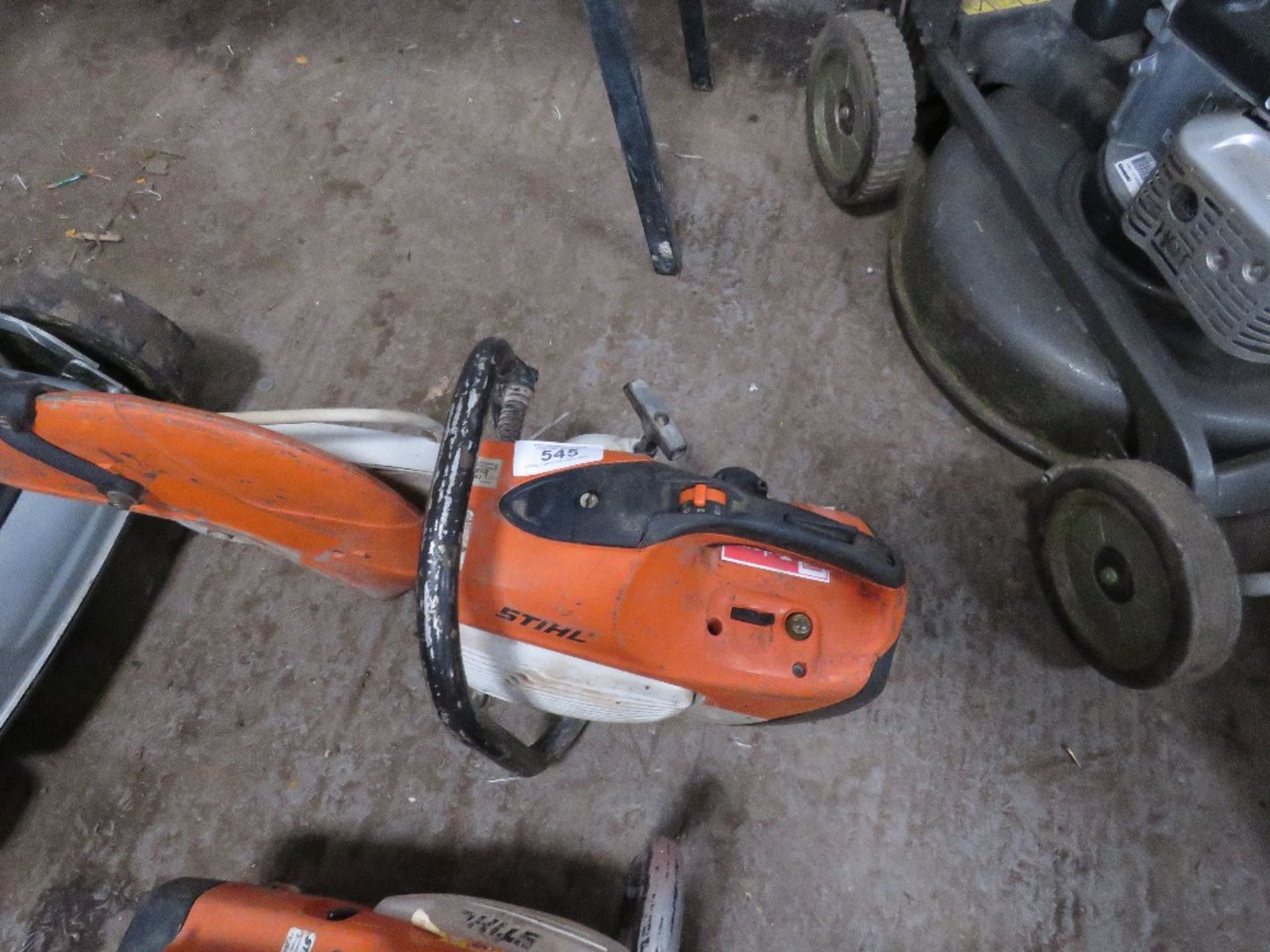 STIHL TS410 PETROL SAW.