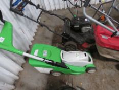 VIKING BATTERY POWERED MOWER, NO BATTERY.