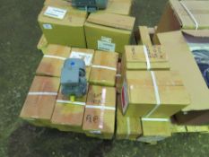 PALLET CONTAINING 13X ELECTRIC MOTORS. 7@0.25KW PLUS 5 X 0.18KW PLUS 1@0.55KW. SOURCED FROM A LAR