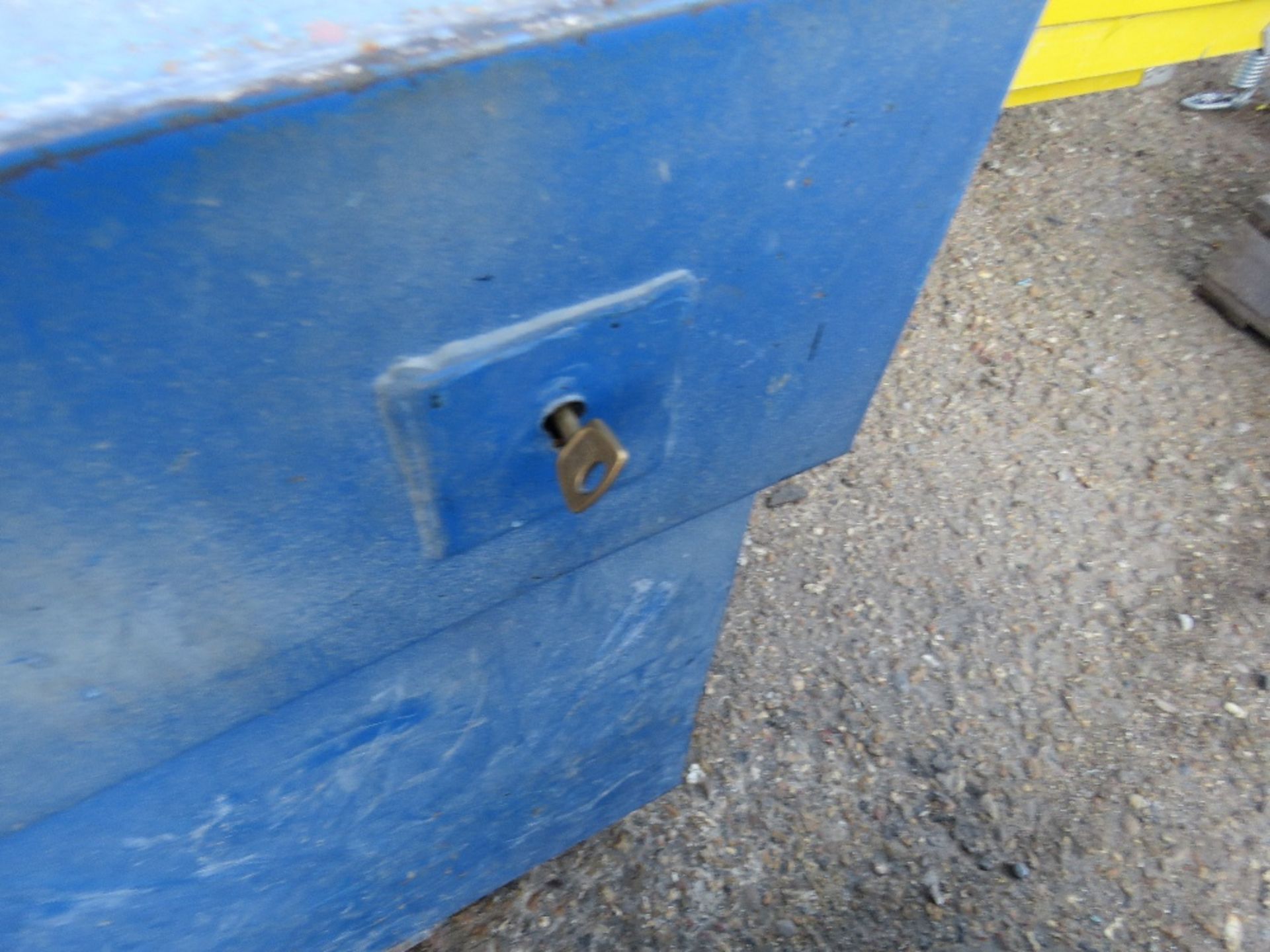 TOOL BOX WITH KEY. SOURCED FROM LOCAL DEPOT CLEARANCE DUE TO A CHANGE IN POLICY. - Image 2 of 7