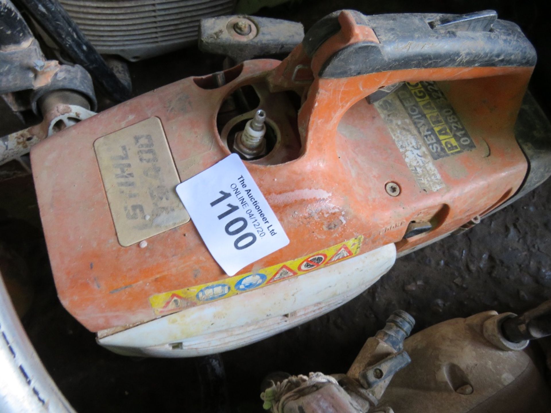 STIHL TS400 PETROL SAW. CONDITION UNKNOWN. - Image 2 of 2