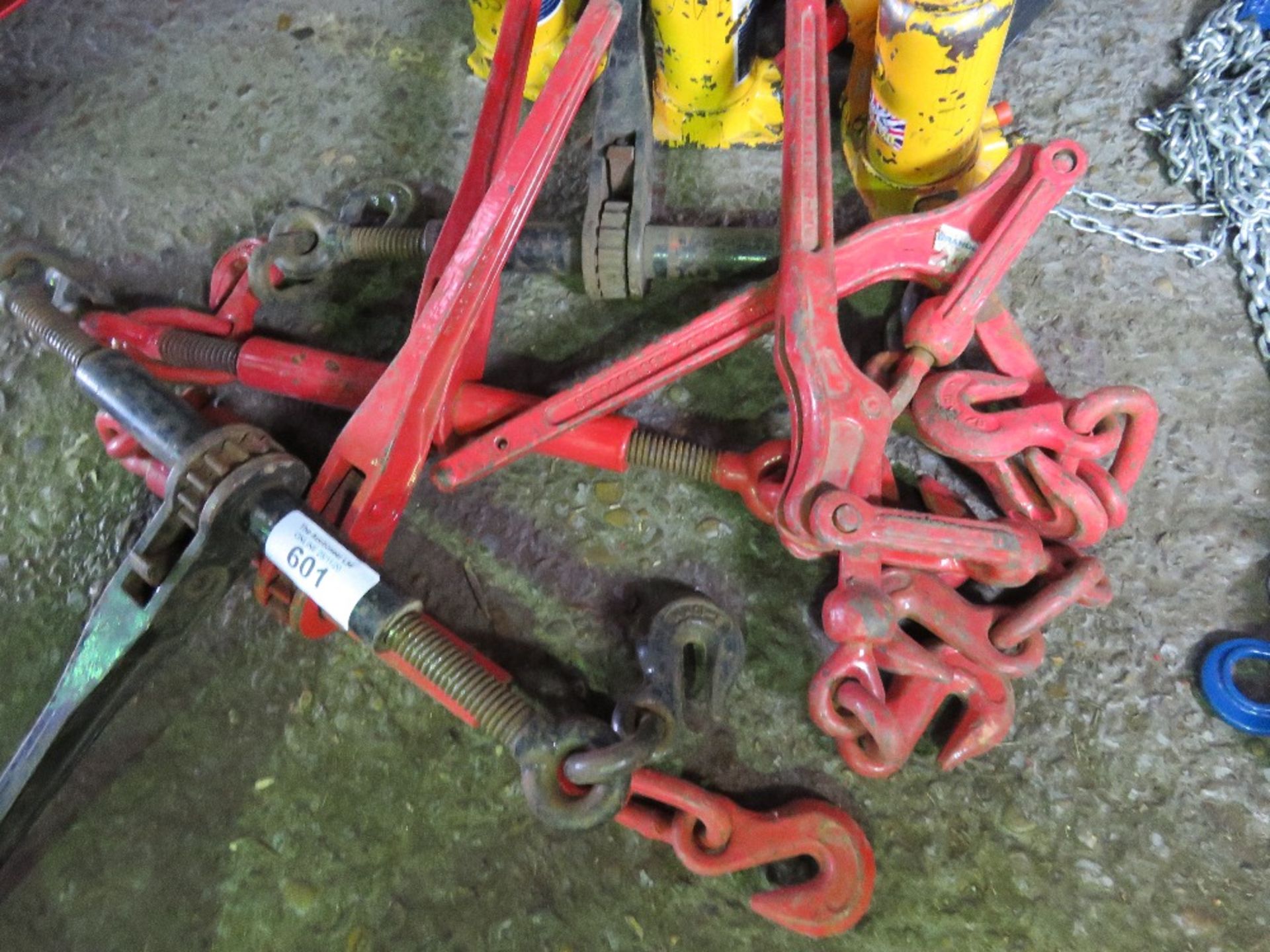 6 X LOAD TENSIONERS. 4 X RATCHETS AND 2 X DOGS, SOURCED FROM DEPOT CLEARANCE DUE TO A CHANGE IN COMP - Image 2 of 2