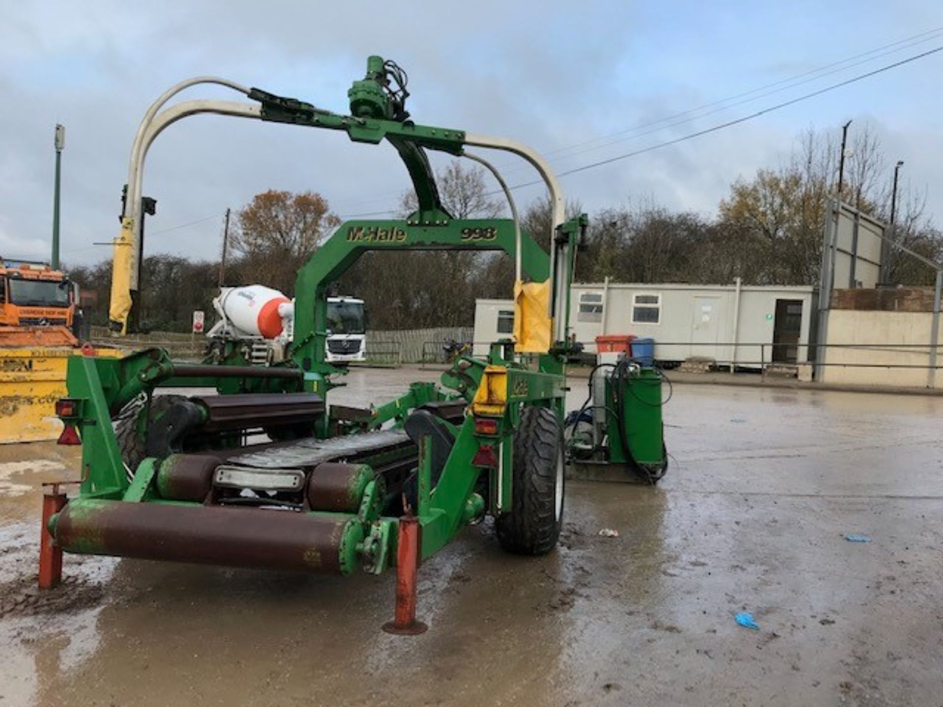 McHALE 998 TOWED SILAGE BALE WRAPPER UNIT, YEAR 2014. - Image 8 of 13