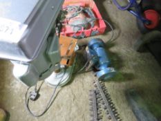 PILLAR DRILL PLUS BENCH GRINDER. SWITCH MISSING FROM DRILL.
