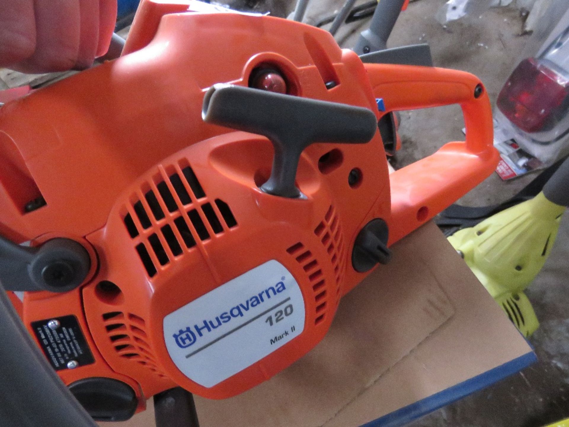 HUSQVARNA 120 PETROL SAW, BOXED. - Image 2 of 2