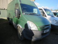 IVECO 3512S LONG WHEEL BASE HIGH TOP PANEL VAN, REG:GN08 JTX. 220,420 R5EC MILES.